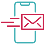 phone with email logo